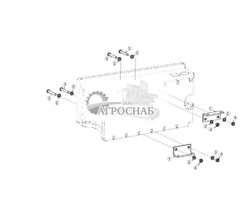 Детали крепления, передний толкающий блок - ST815659 688.jpg